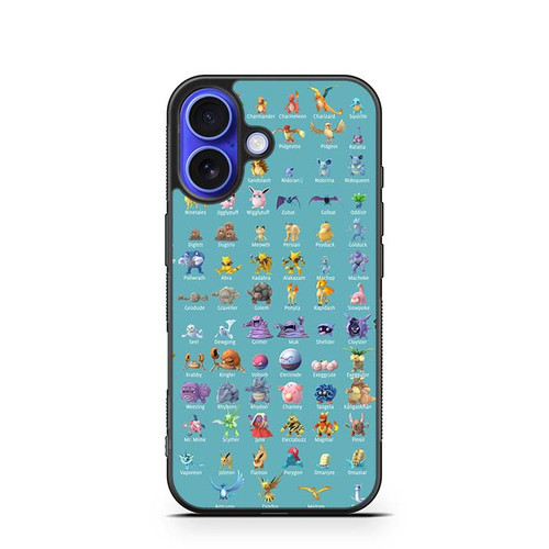 Pokemon Almanac iPhone 16 Case