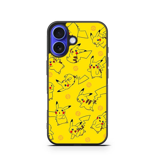 Pokemon Pikachu The Yellow Volt iPhone 16 Case