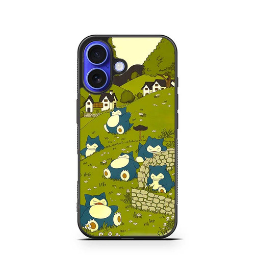 Snorlax Daydream iPhone 16 Case