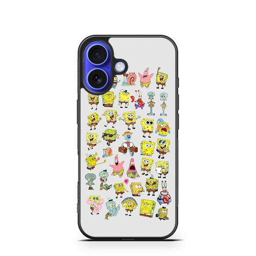 SpongeBob SquarePants and Friends iPhone 16 Case