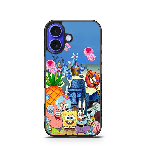 SpongeBob SquarePants Bikini Bottom iPhone 16 Case