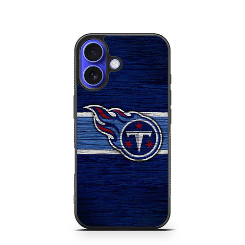 Tennessee Titans Wooden Pattern iPhone 16 Case