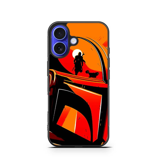 The Mandalorian Poster iPhone 16 Case