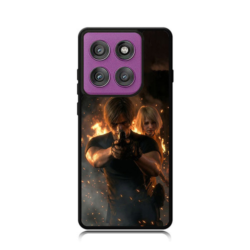 Resident Evil 4 Remake Leon and Ashley G Motorola Moto G Power 5G 2025 Case