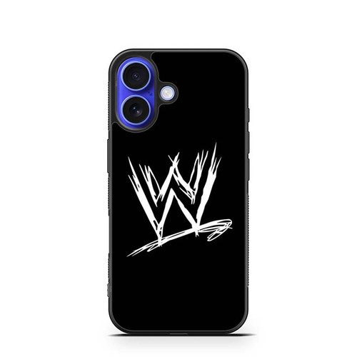 WWE Logo Black iPhone 16 Case
