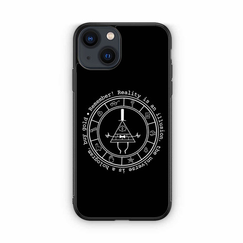 Bill Cipher Gravity Falls iPhone 13 Case