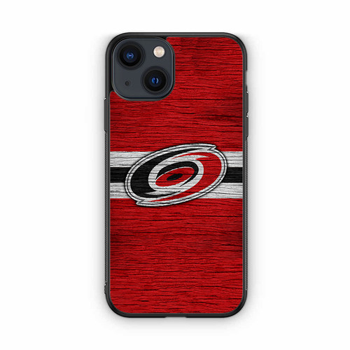 Carolina Hurricanes Wooden Pattern iPhone 13 Case