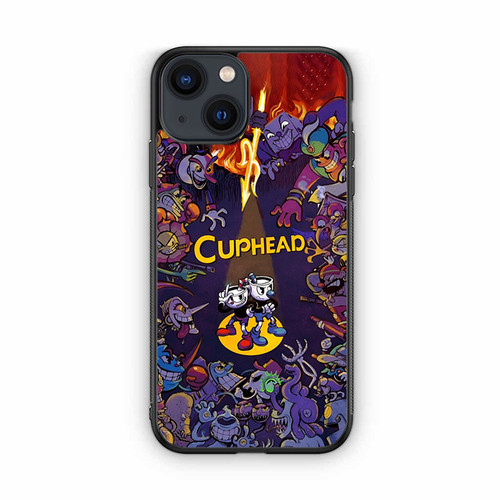 Cuphead and Mugman Inkwell Isle iPhone 13 Case