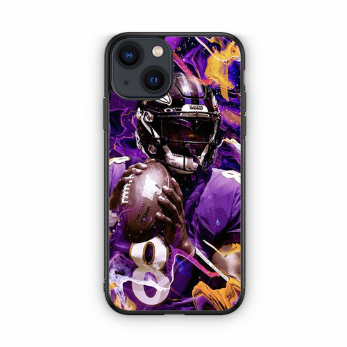 Lamar Jackson Baltimore Ravens 02 iPhone 13 Case