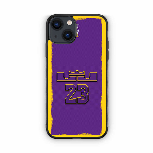 Los Angeles Lakers LeBron James iPhone 13 Case