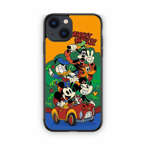 Mickey Mouse The Gangs All Here iPhone 13 Case