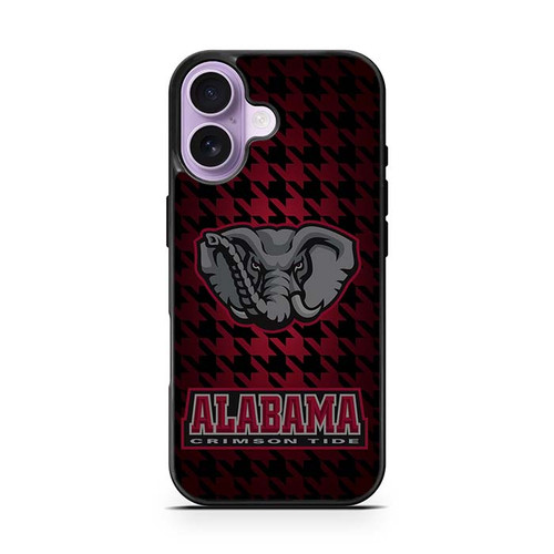 Alabama Crimson Tide Houndstooth 02 iPhone 17 Case