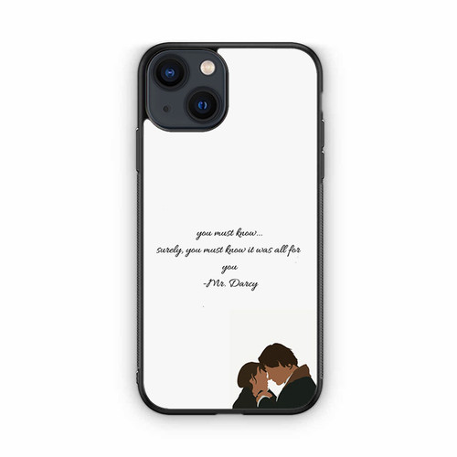 Pride and Prejudice Quote iPhone 13 Case