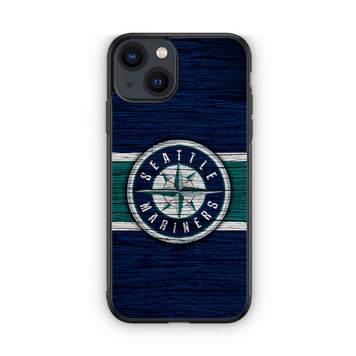 Seattle Mariners Wooden Pattern iPhone 13 Case