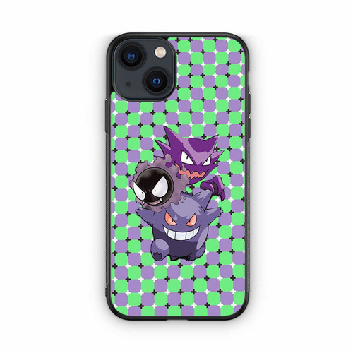 Spooky Pokemon Gengar Evolution iPhone 13 Case