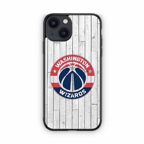 Washington Wizards Wooden Pattern iPhone 13 Case