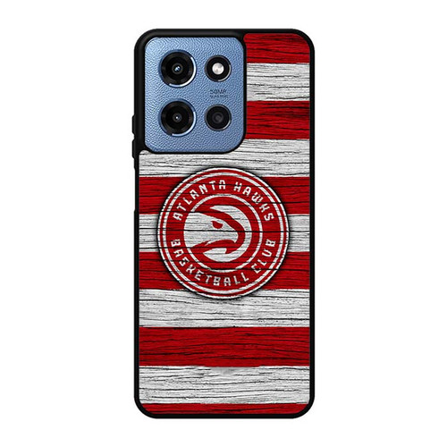 Atlanta Hawks Wooden Pattern Motorola Moto G 5G 2025 Case