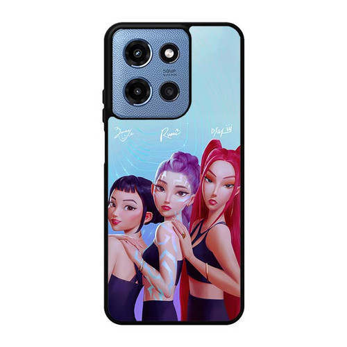 K Pop Demon Hunters Rumi Mira Zoey Motorola Moto G 5G 2025 Case