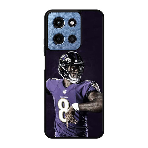 Lamar Jackson Baltimore Ravens 01 Motorola Moto G 5G 2025 Case