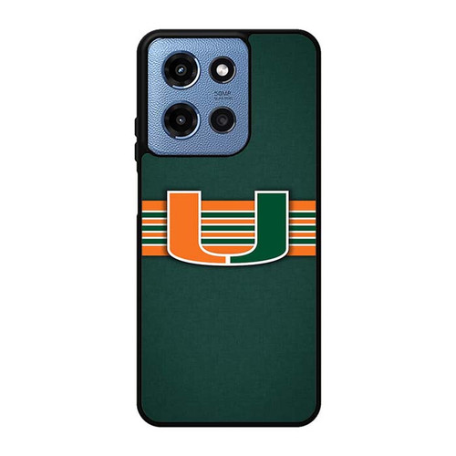 Miami Hurricanes 04 Motorola Moto G 5G 2025 Case