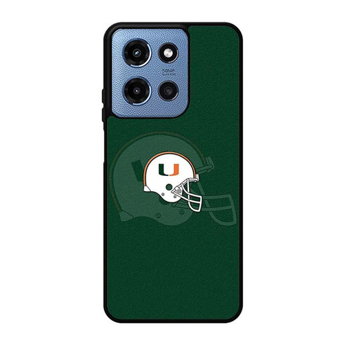 Miami Hurricanes Helmet Motorola Moto G 5G 2025 Case