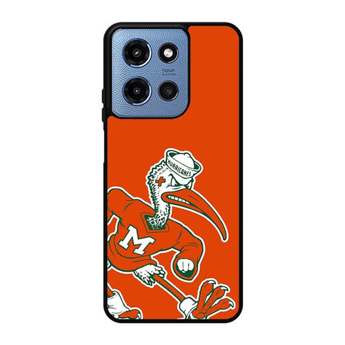 Miami Hurricanes Mascot Motorola Moto G 5G 2025 Case