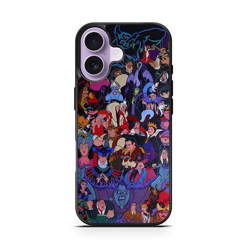Disney Villain Collages iPhone 17 Case