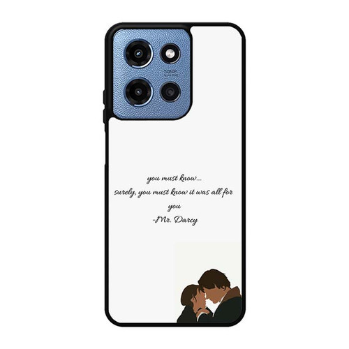Pride and Prejudice Quote Motorola Moto G 5G 2025 Case