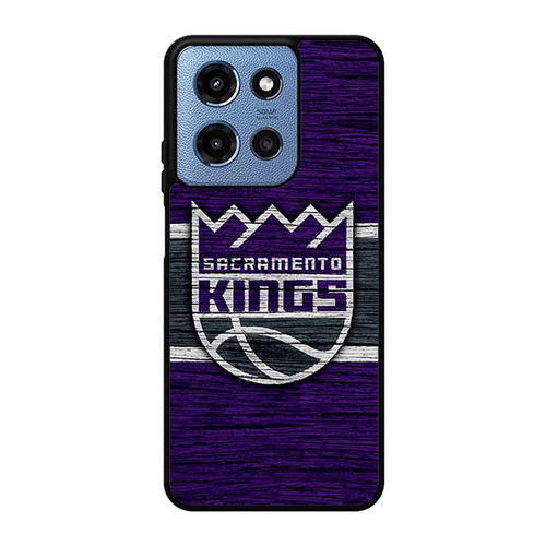 Sacramento Kings Wooden Pattern Motorola Moto G 5G 2025 Case