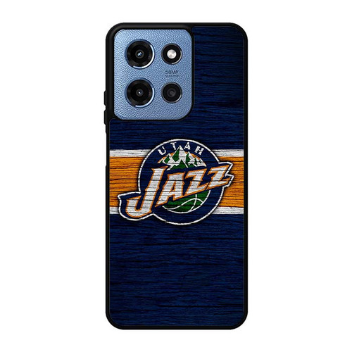 Utah Jazz Wooden Pattern Motorola Moto G 5G 2025 Case