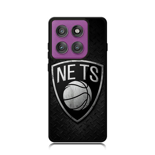 Brooklyn Nets Metal Pattern Motorola Moto G Power 5G 2025 Case