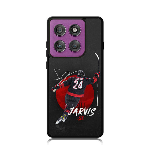 Carolina Hurricanes Seth Jarvis Motorola Moto G Power 5G 2025 Case