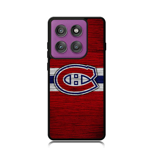 Montreal Canadiens Wooden Pattern Motorola Moto G Power 5G 2025 Case