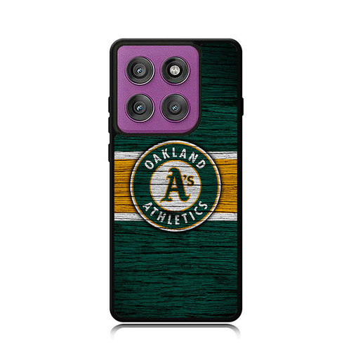 Oakland Athletics Wooden Pattern Motorola Moto G Power 5G 2025 Case