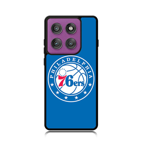 Philadelphia 76ers in Blue Motorola Moto G Power 5G 2025 Case