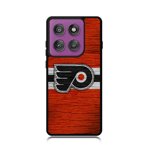 Philadelphia Flyers Wooden Pattern Motorola Moto G Power 5G 2025 Case