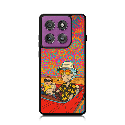 Rick and Morty Psychedelic Vibe Motorola Moto G Power 5G 2025 Case