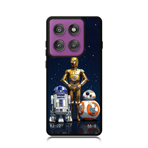 Star Wars Saga C-3PO R2-D2 BB-8 Motorola Moto G Power 5G 2025 Case