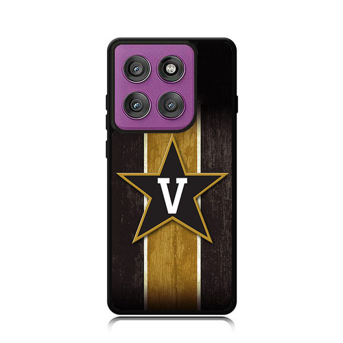Vanderbilt Commodores Wooden Pattern Motorola Moto G Power 5G 2025 Case
