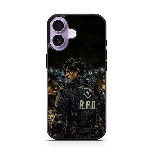 Resident Evil 2 Remake Welcome Leon iPhone 17 Case