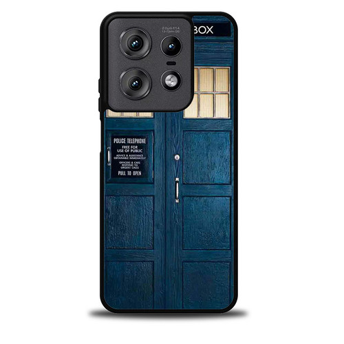 Doctor Who Tardis Police Box Motorola Moto Edge 5G 2025 Case