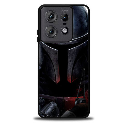 Mandalorian Helmet Star Wars Motorola Moto Edge 5G 2025 Case