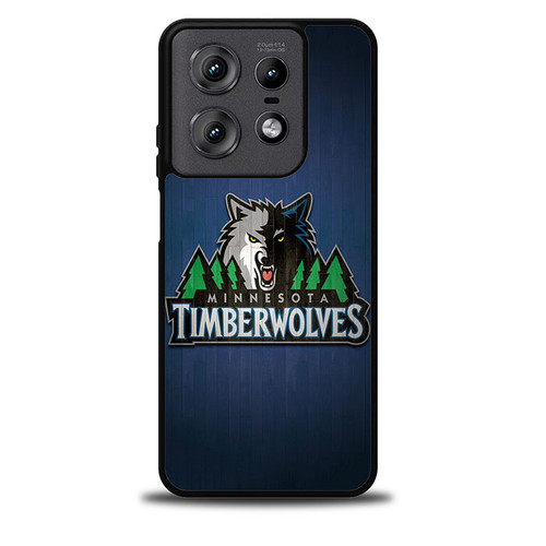 Minnesota Timberwolves Wooden Pattern Motorola Moto Edge 5G 2025 Case