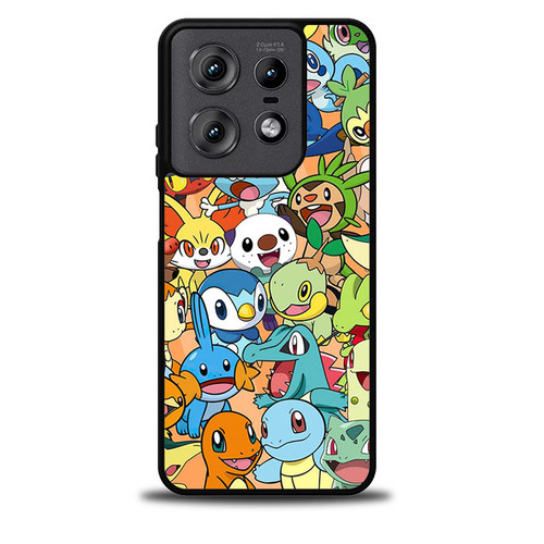 Pokemon starter collage Motorola Moto Edge 5G 2025 Case