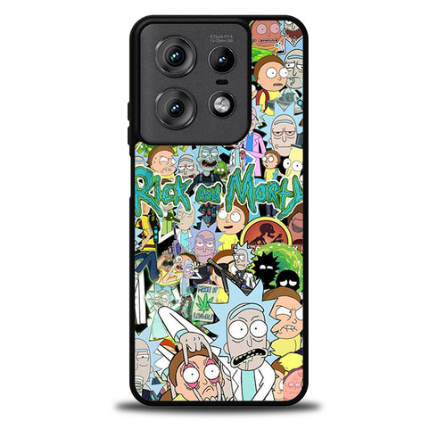 Rick And Morty Collage Motorola Moto Edge 5G 2025 Case