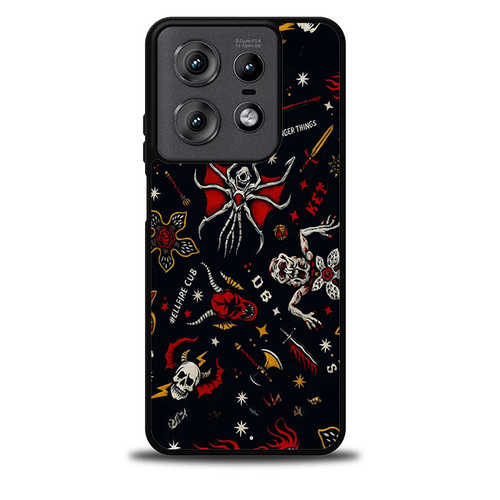 Stranger Things Hellfire Gothic Chaos 01 Motorola Moto Edge 5G 2025 Case