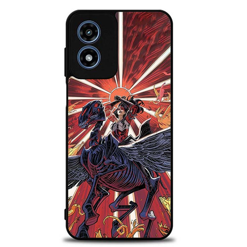 Absolute Wonder Woman Skeleton Pegasus Motorola Moto G Play 2024 Case