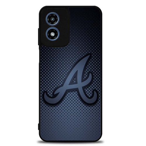 Atlanta Brave Noir Motorola Moto G Play 2024 Case