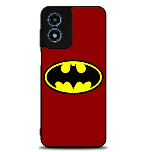 Batman Logo in Red Motorola Moto G Play 2024 Case