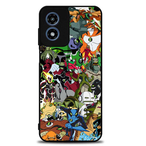 Ben 10 All Aliens Omnitrix Motorola Moto G Play 2024 Case